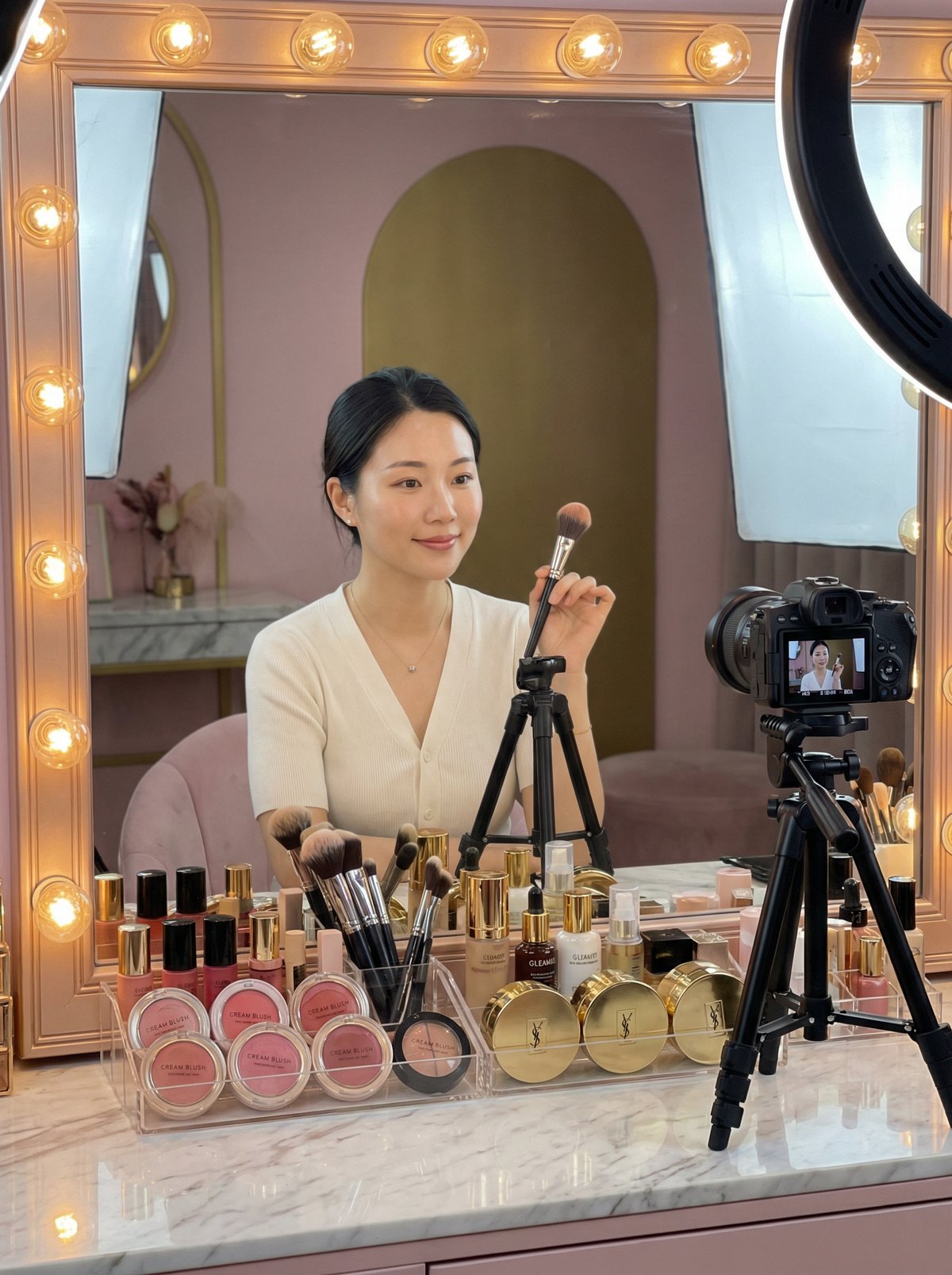 黑丝美妆视频教程